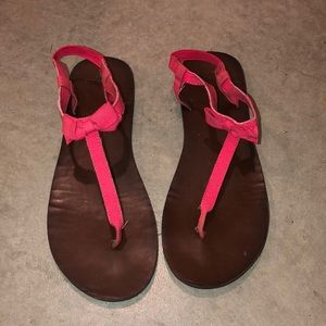 Cute Pink Gilly Hicks Sandals